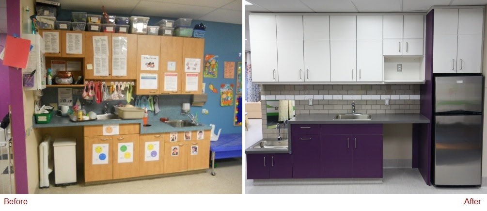 Before and After Photo - IDEATE Interior Design